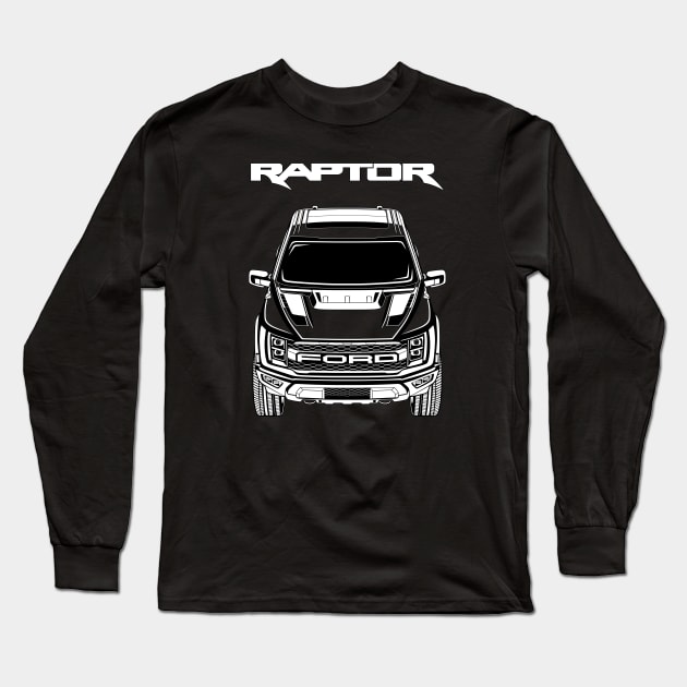 F150 Raptor 2021-2023 Long Sleeve T-Shirt by V8social